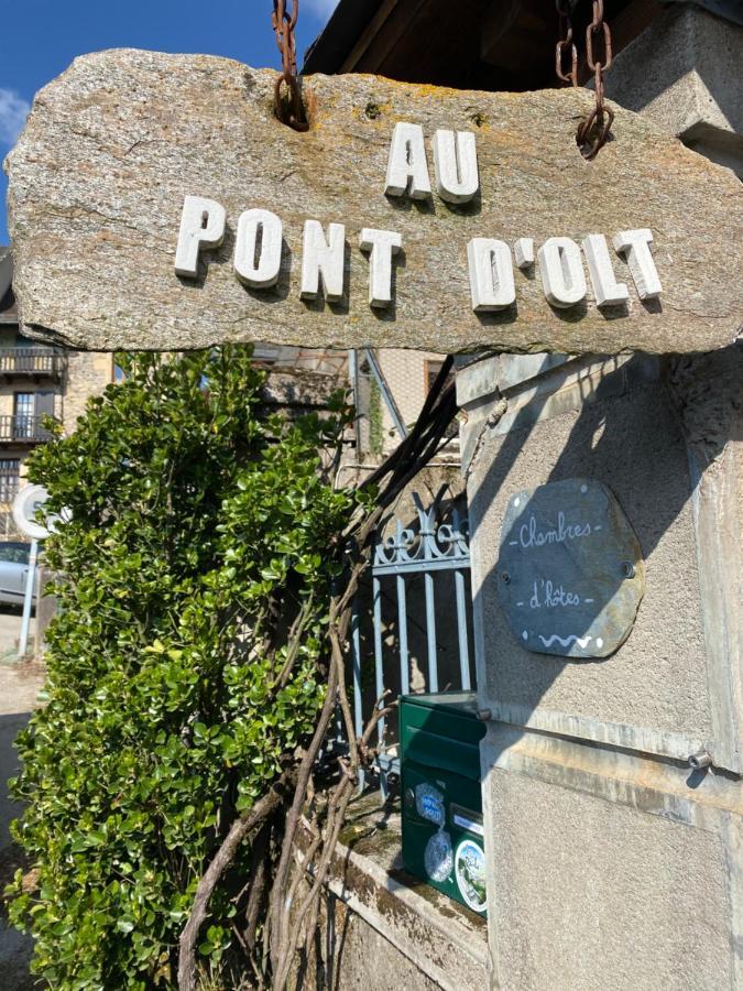 Отель Au Pont D'Olt Saint-Come-d'Olt Экстерьер фото